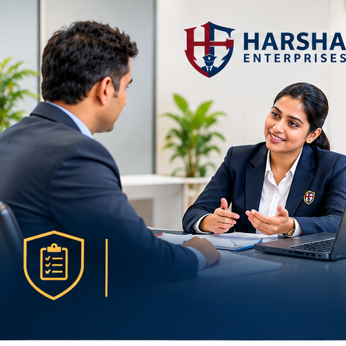 Security requirements assessment by Harsha Enterprises Security Services