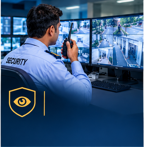 Security supervision and monitoring services